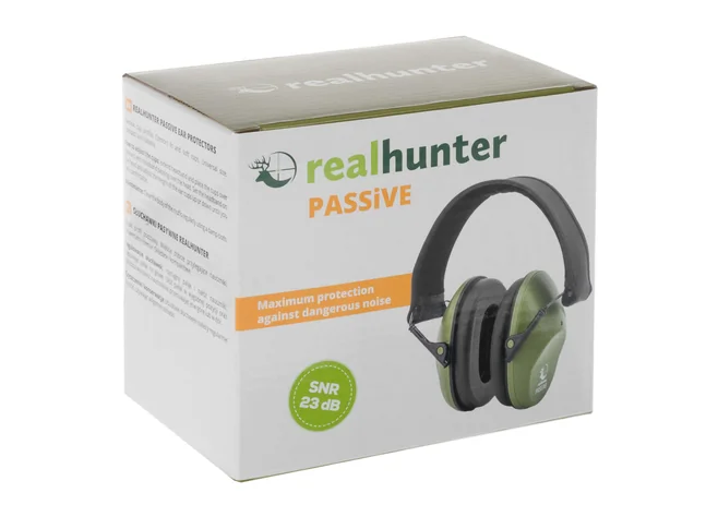 Пасивні навушники RealHunter LE-701B Olive Фото 3